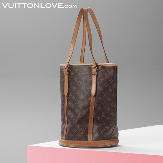 Louis Vuitton Bucket GM Monogram Canvas Vuitton Love 4