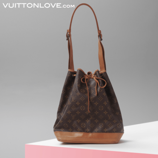 Louis Vuitton Noé Monogram Canvas Vuitton Love 2