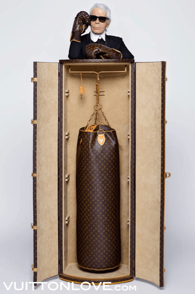Louis Vuitton Karl Lagerfeld Monogram Canvas Punching Bag 2