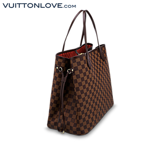 Louis Vuitton Neverfull Damier Ebène Canvas Vuitton Love 2