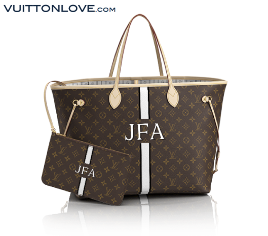 Louis Vuitton Neverfull Monogram Canvas Mon Monogram Vuitton Love