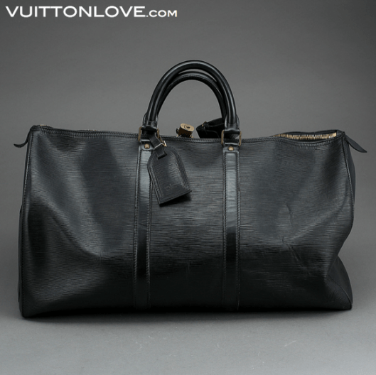 Louis Vuitton Keepall 50 Epi Vuitton Love 1