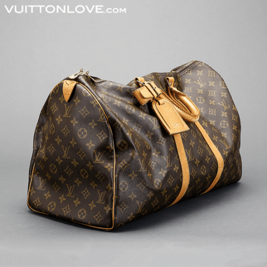 Louis Vuitton Keepall 50 Monogram Canvas Vuitton Love 2