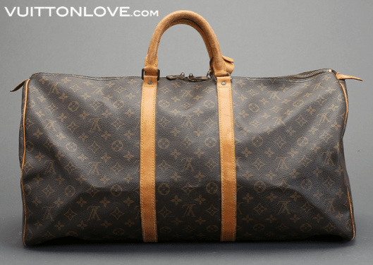 Louis Vuitton Keepall 55 Monogram Canvas Vuitton Love 3