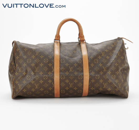 Louis Vuitton Keepall 55 Monogram Canvas Vuitton Love 1