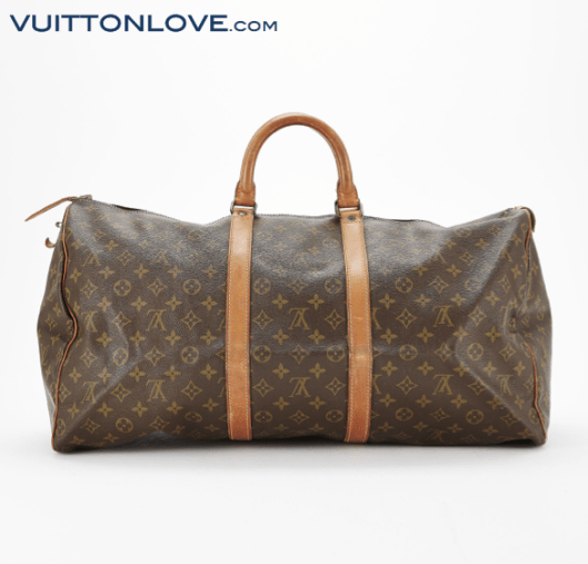 Louis Vuitton Keepall 55 Monogram Canvas Vuitton Love 2