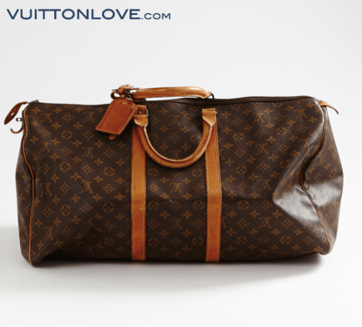 Louis Vuitton Keepall 55 Monogram Canvas Vuitton Love 2