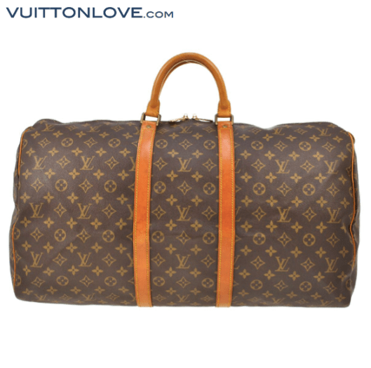 Louis Vuitton Keepall 55 Monogram Canvas Vuitton Love 2