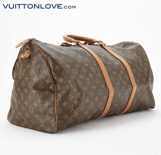 Louis Vuitton Keepall 55 Monogram Canvas Vuitton Love 4