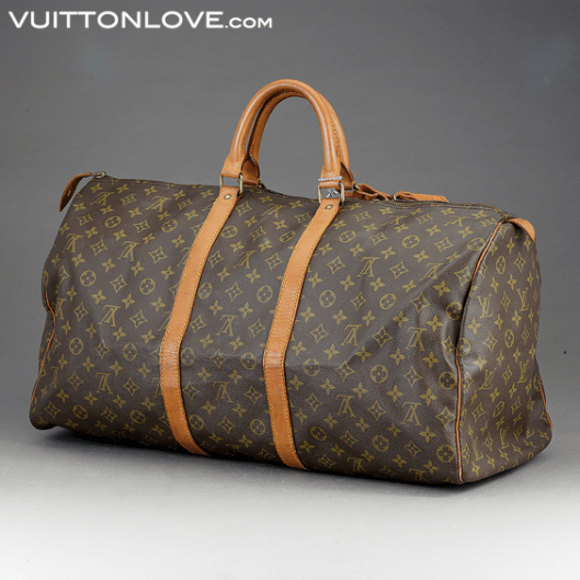 Louis Vuitton Keepall 55 i Monogram Canvas Vuitton Love ID 1007 3