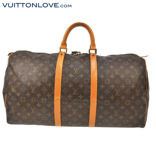 Louis Vuitton Keepall 55 Monogram Canvas Vuitton Love 2