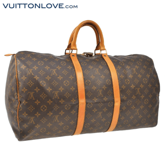 Louis Vuitton Keepall 55 Monogram Canvas Vuitton Love 4