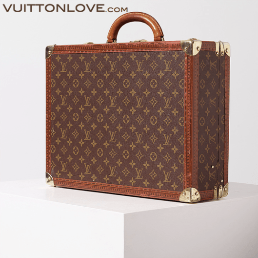 Louis Vuitton resvaska Cotteville 45 Monogram Canvas Vuitton Love 1