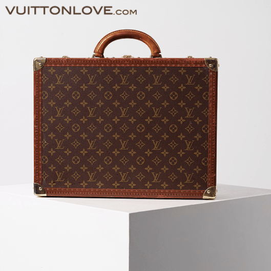 Louis Vuitton resvaska Cotteville 45 Monogram Canvas Vuitton Love 2