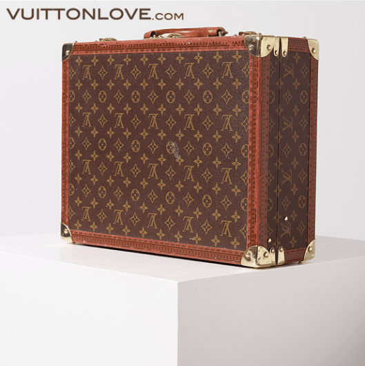 Louis Vuitton resvaska Cotteville 45 Monogram Canvas Vuitton Love 3