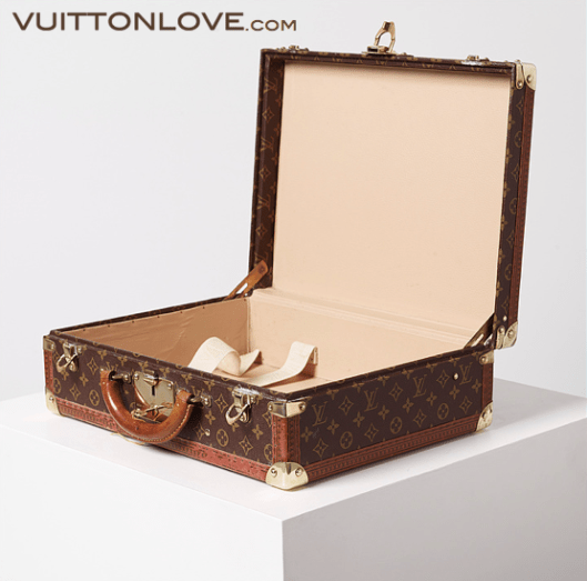 Louis Vuitton resvaska Cotteville 45 Monogram Canvas Vuitton Love 4