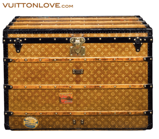 Louis Vuitton Trunk Antique Monogram Canvas Vuitton Love