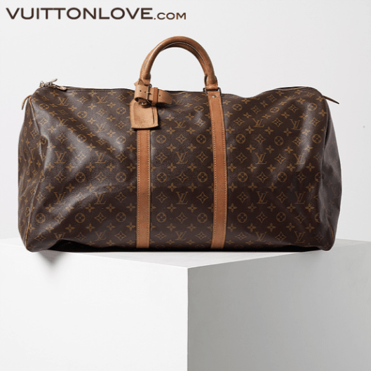 Louis Vuitton vaska Keepall 60 Monogram Canvas Vuitton Love 1