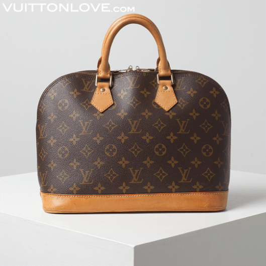 Louis Vuitton vaska Alma Monogram Canvas Vuitton Love 1