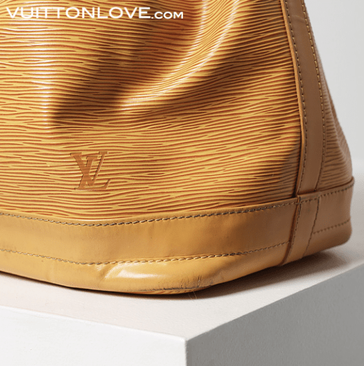 Louis Vuitton vaska Noe Epi lader Vuitton Love 5