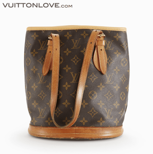 Louis Vuitton vaska Bucket PM Monogram Canvas Vuitton Love 2