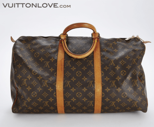 Louis Vuitton vaska Keepall 50 Monogram Canvas Vuitton Love 3