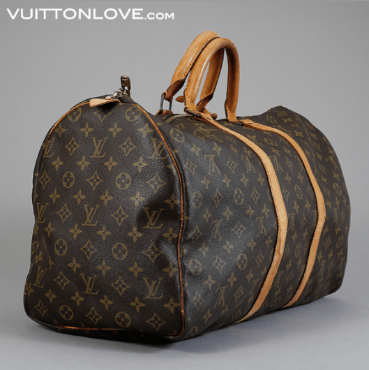 Vintage Louis Vuitton Keepall 50 Monogram Canvas Vuitton Love