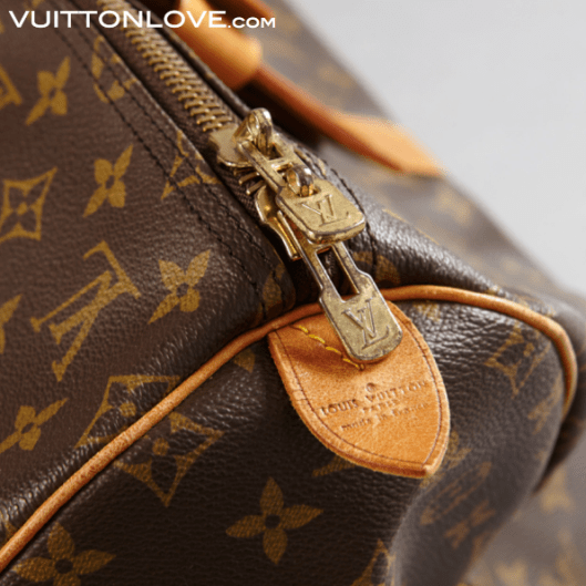 Vintage Louis Vuitton Keepall väska Monogram Canvas Vuitton Love