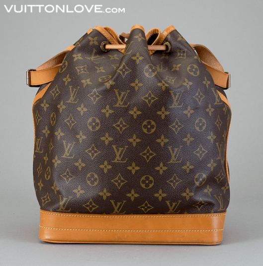 Louis Vuitton axelväska Noe Monogram Canvas Vuitton Love