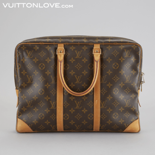 Louis Vuitton portfolj Porte-Documents i Monogram Canvas Vuitton Love