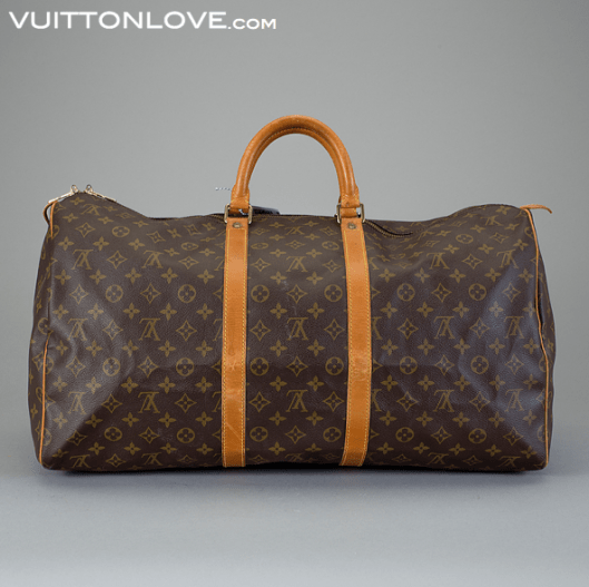 Louis Vuitton weekend bag Keepall 55 Monogram Canvas Vuitton Love 