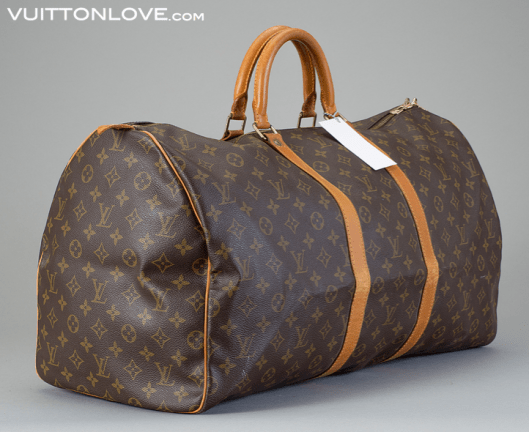 Louis Vuitton weekend bag Keepall 55 Monogram Canvas Vuitton Love 