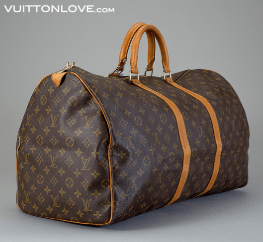 Louis Vuitton weekend bag Keepall 55 Monogram Canvas Vuitton Love 
