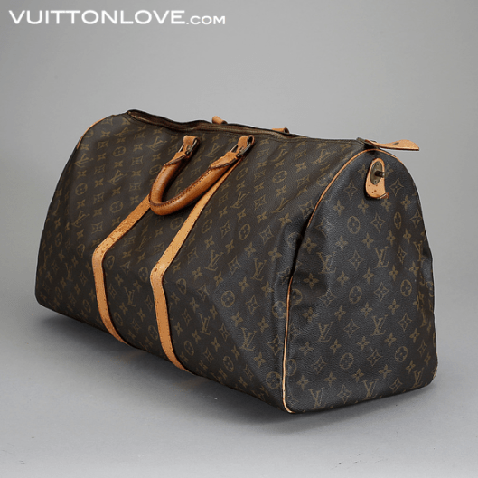Vintage Louis Vuitton Weekendbag Keepall 55 Monogram Canvas Vuitton Love