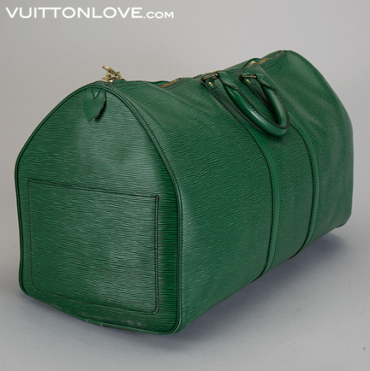 Vintage Louis Vuitton weekend väska Keepall Epi Vuitton Love