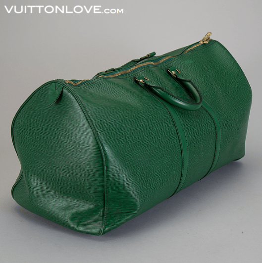 Vintage Louis Vuitton weekend vaska Keepall Epi Vuitton Love 4