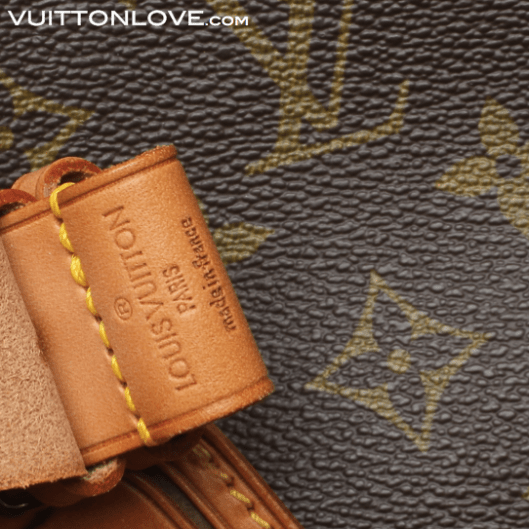 Vintage Louis Vuitton väska Keepall 55 Monogram Canvas Vuitton Love