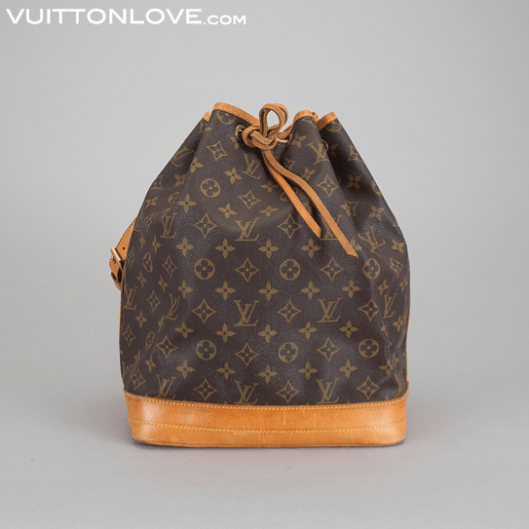Vintage Louis Vuitton axelväska handväska NoéMonogram Canvas Vuitton Love
