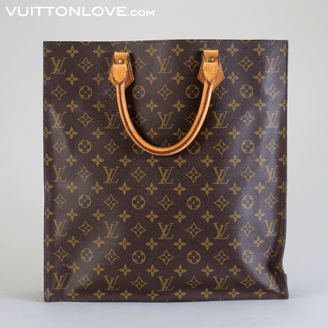 Vintage LV Louis Vuitton vaska Sac Plat Monogram Canvas Vuitton Love 1