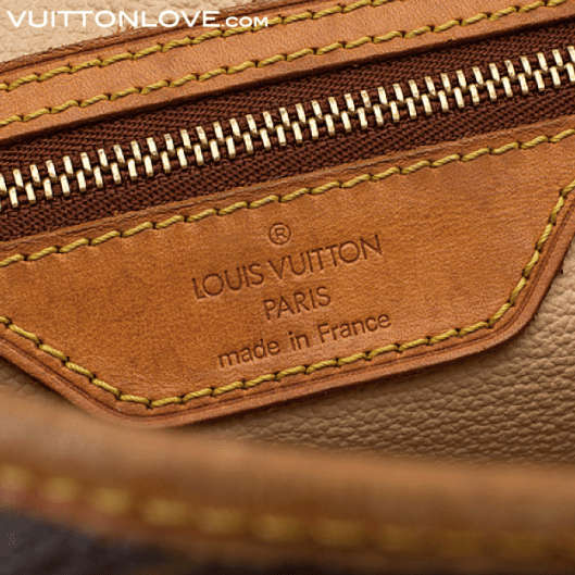 Vintage Louis Vuitton Väska Bucket Monogram Canvas Vuitton Love